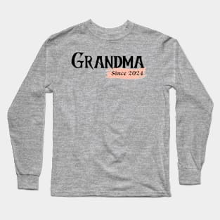 Grandma since 2024 Long Sleeve T-Shirt